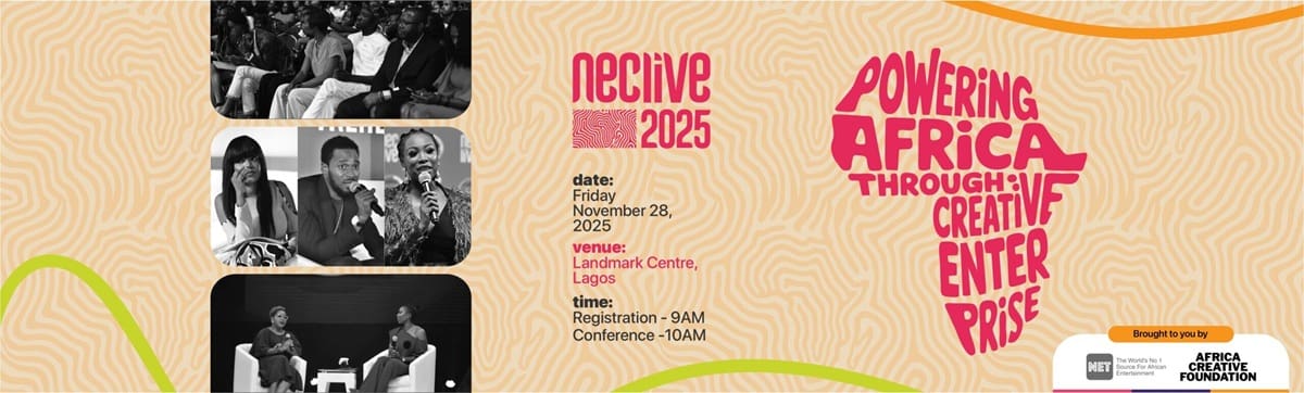 NECLive 2025 to Explore Future of Africa’s Entertainment Industry