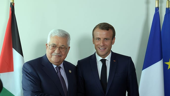 Macron Confirms Palestine's Abbas to Attend Gaza Summit