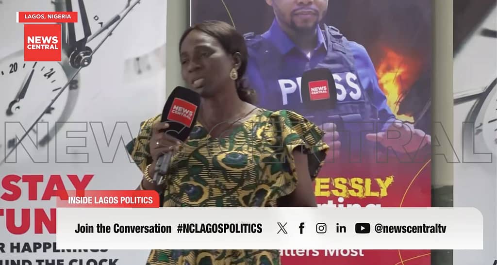 The Lagos State focal person for YIAGA Africa, Vivian Emesowum (News Central TV)