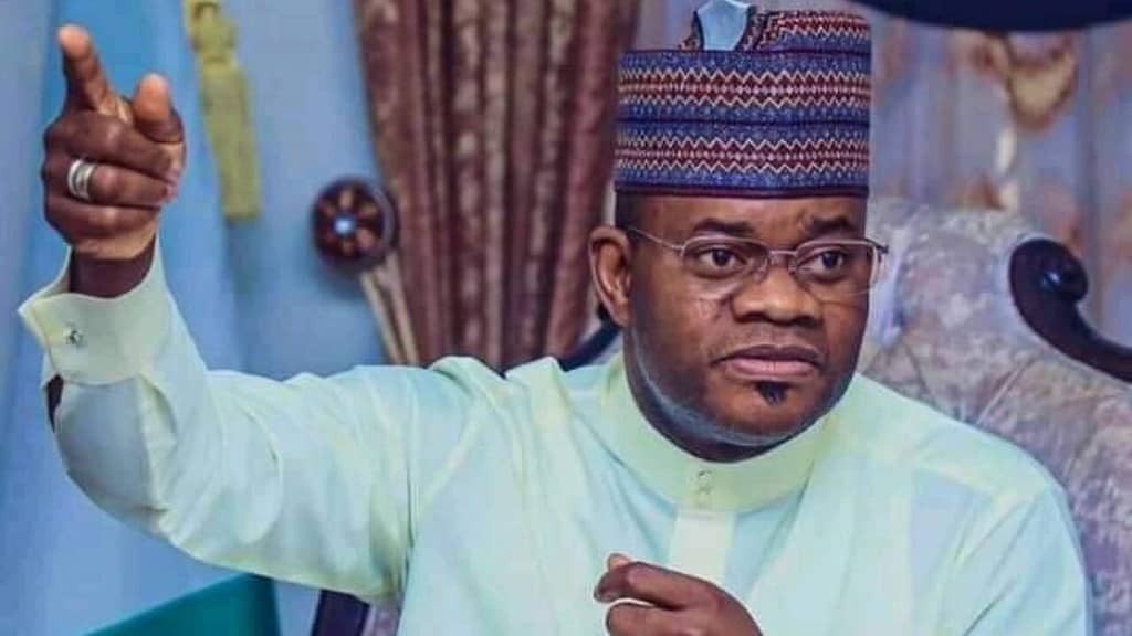 Former Governor of Kogi State Yahaya Bello (News Central TV)