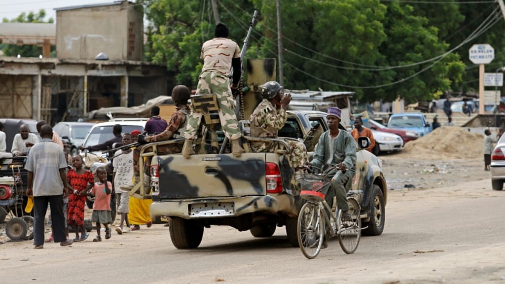 Nigerian Troops in Borno (News Central TV)