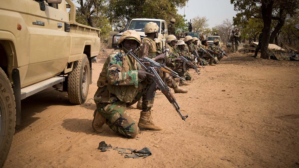 Nigerien special forces prepare to fight Boko Haram in Diffa.