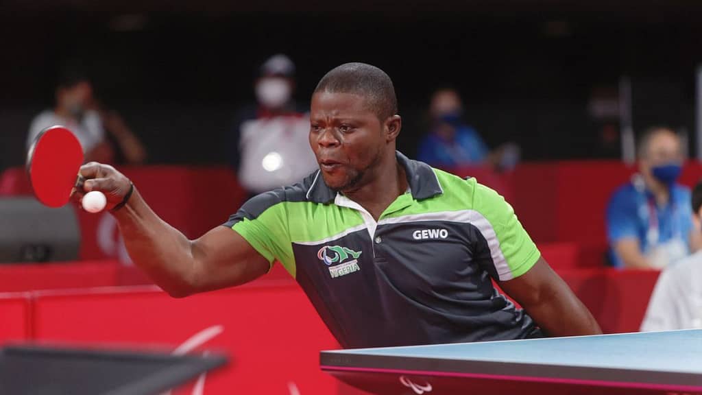 Nigeria’s Isau Ogunkunle Advances to Para Table Tennis Semi-Finals