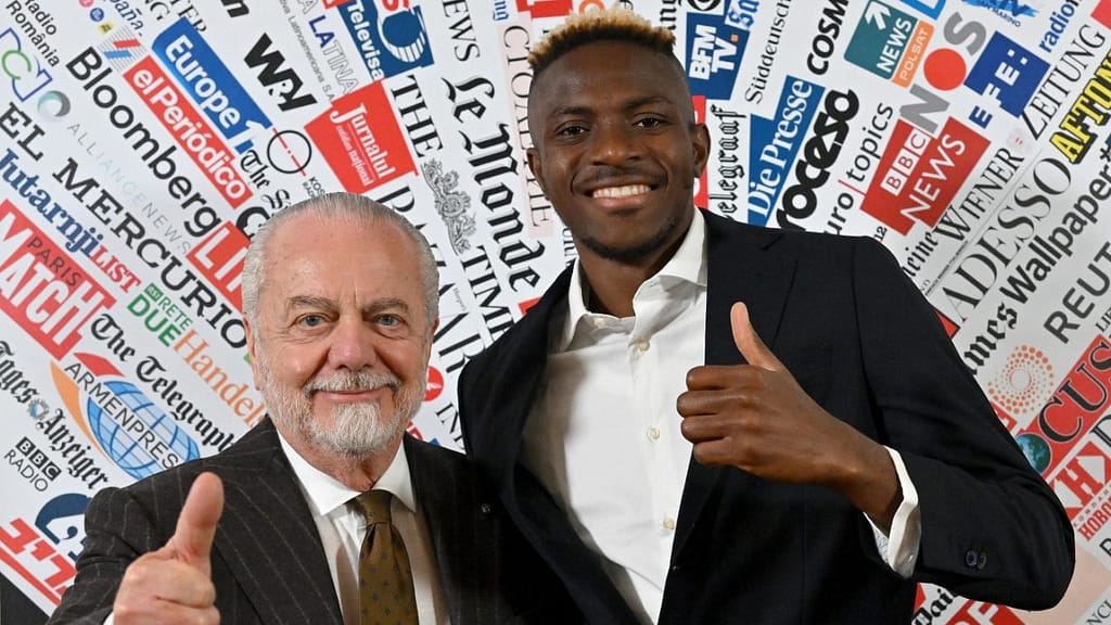 Napoli President Faces Trial Over Osimhen, Manolas Deals