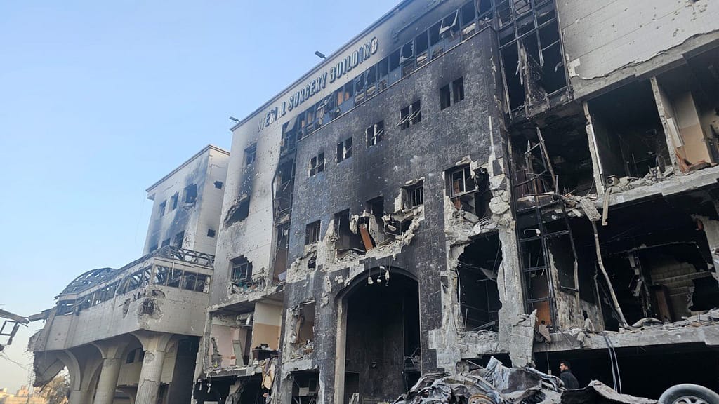 Palestinian Teams Recover 61 Bodies from Shifa Hospital Yard in Gaza
