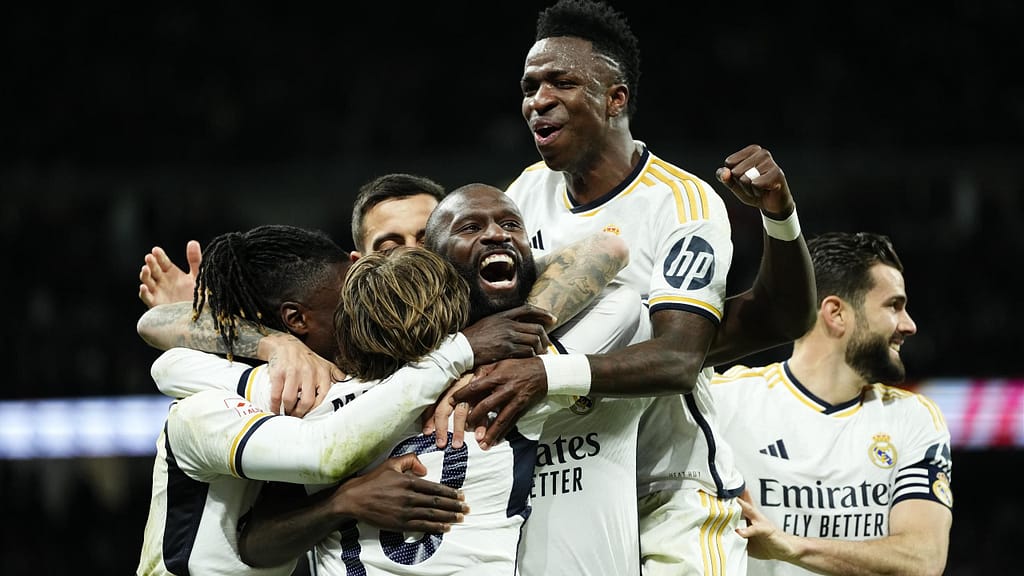 Real Madrid 4-0 Celta Vigo Vinicius Jr Strikes as Ancelotti's Men Extend La Liga Lead to Seven Points