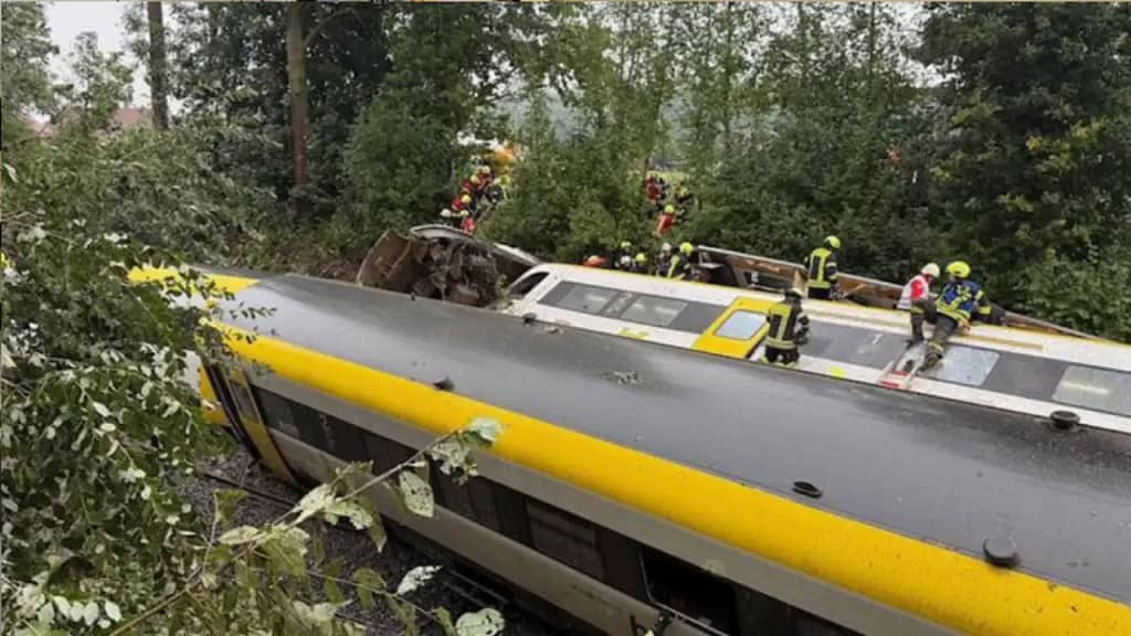 Several Injured in German Train Derailment