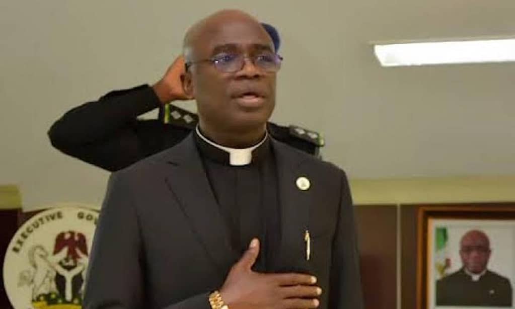 Benue State Governor Rev. Fr. Dr. Hyacinth Iormem Alia (News Central TV)