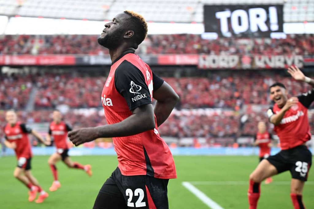 Leverkusen Triumphs in Seven-Goal Showdown as Boniface Strikes Late