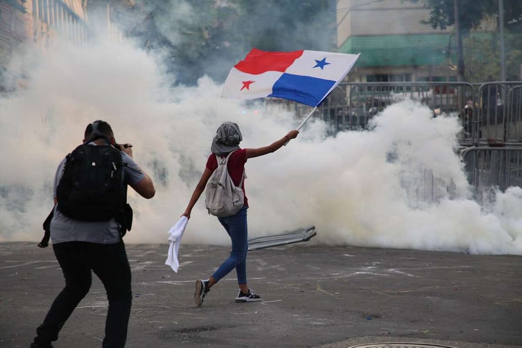 NGO Claims Baby Killed by Tear Gas During Panama Protests
