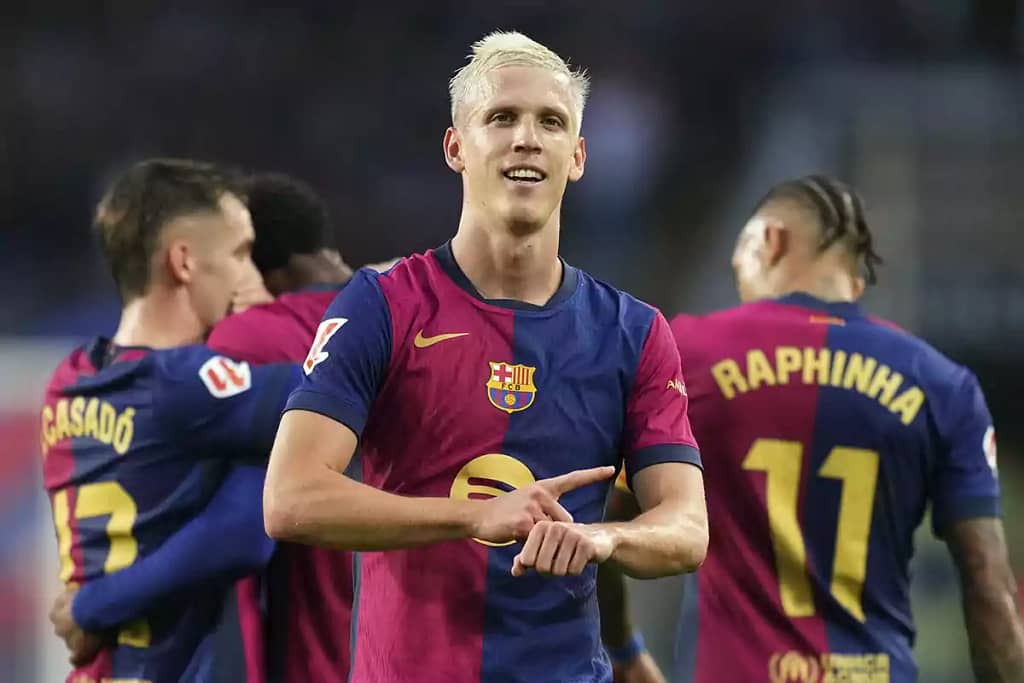 Olmo Shines as Barcelona Secure Comfortable Derby Win