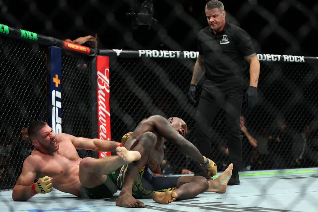 Du Plessis and Adesanya
