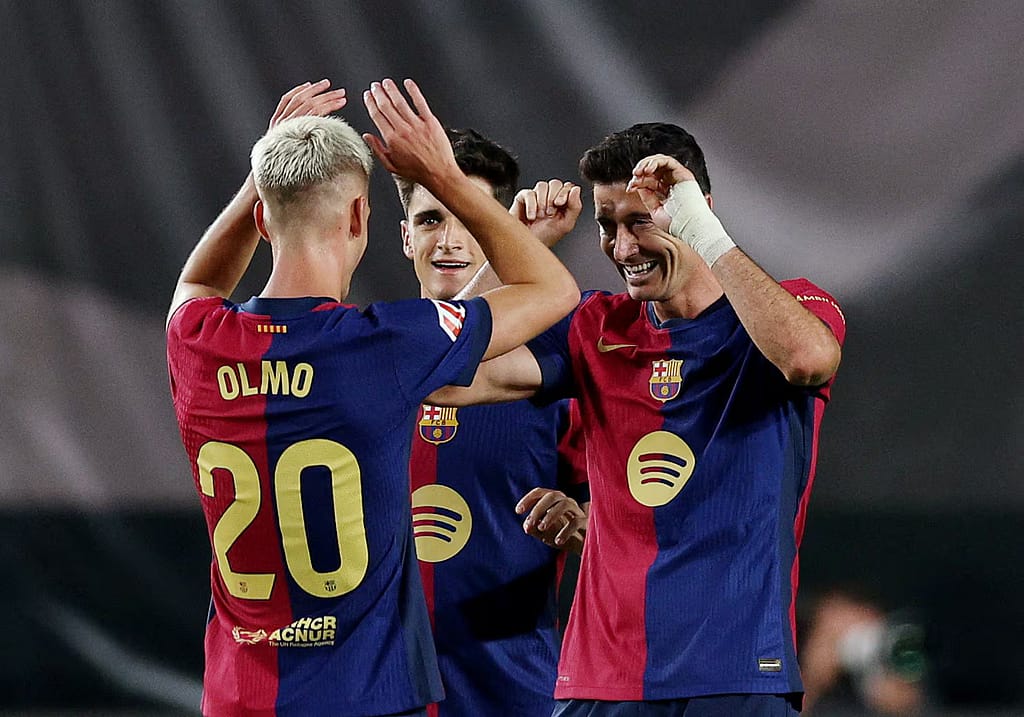 Olmo Strike Edges Barcelona Closer to La Liga Title