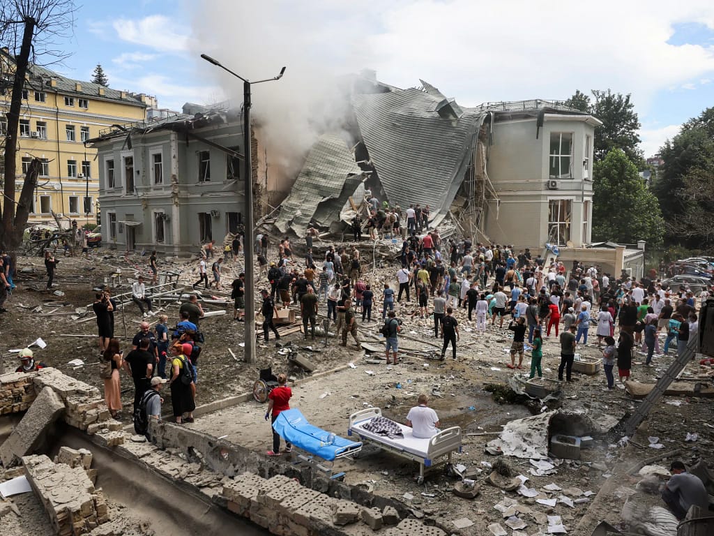 *16 Wounded in New Russian Assault on Kyiv