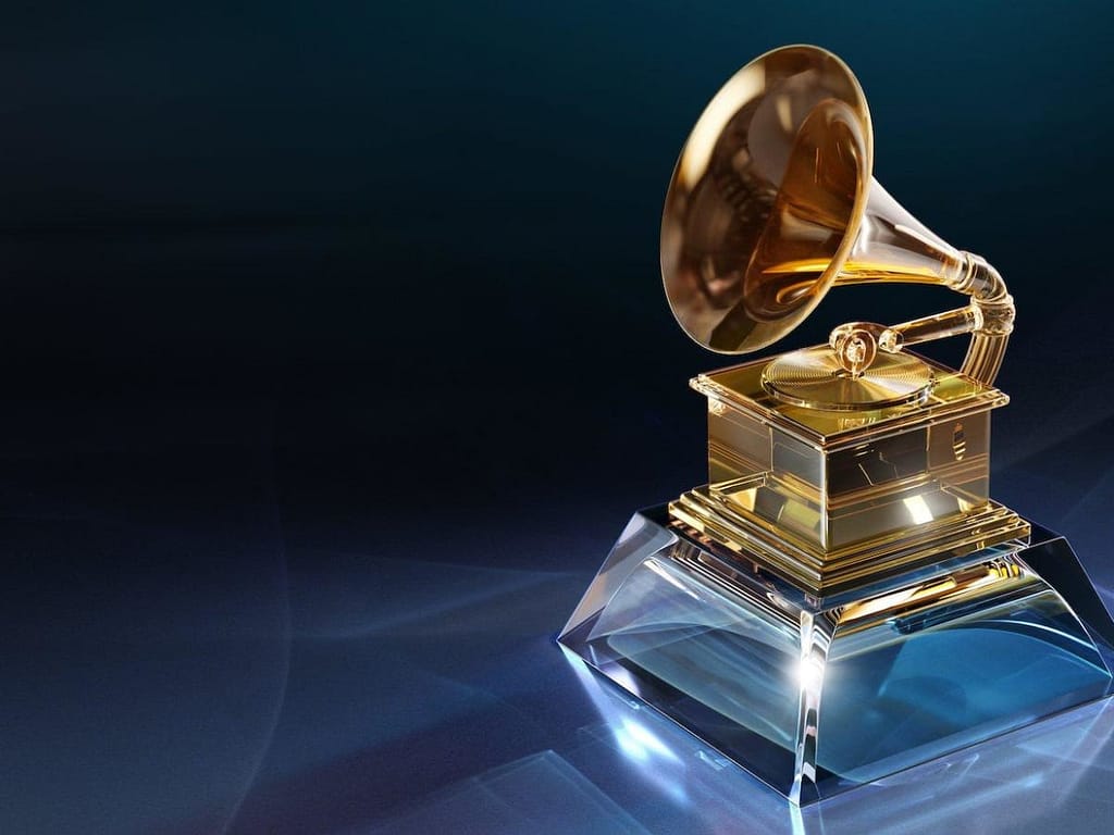 Grammys Plaque (News Central TV)