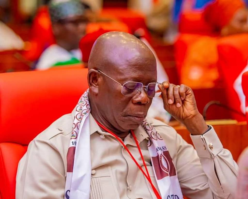 Senator Adams Oshiomhole