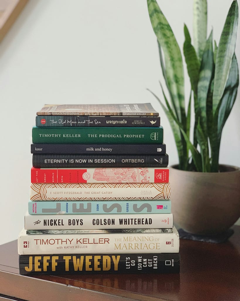 A pile of books to celebrate World Book and Copyright Day