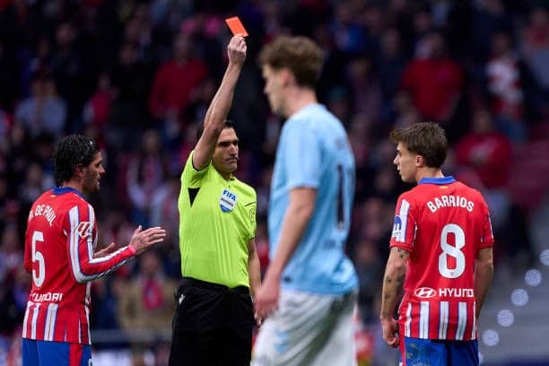 10-Man Atletico Salvage Late Draw Against Celta Vigo