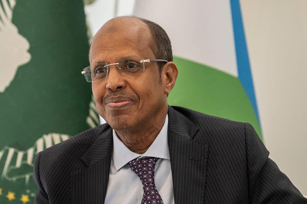African Union Chairperson _Mahmoud Ali Youssouf(News Central TV)