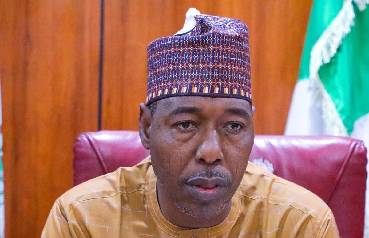 “Listen to the Army, Not Politicians” – Zulum Urges Tinubu on Security