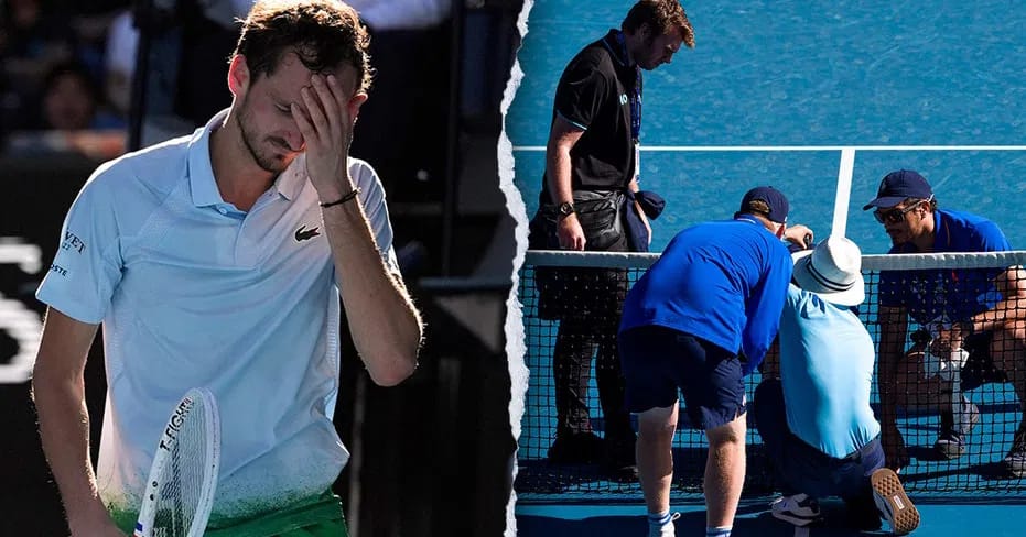 Medvedev Fined $76,000 for Outbursts at Australian Open