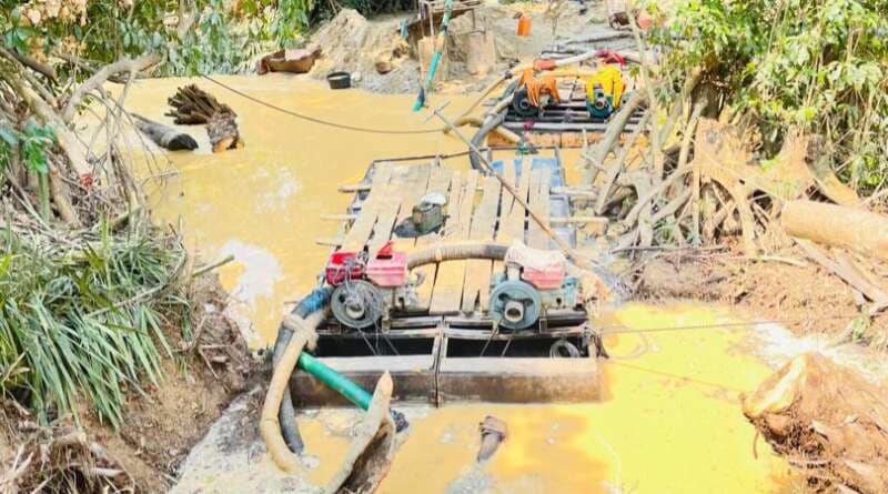 NSCDC Cracks Down on Illegal Mining in Osun, Dismantles Site.