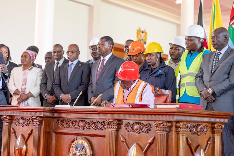 President Ruto Signs Controversial Kenya Housing Levy Law