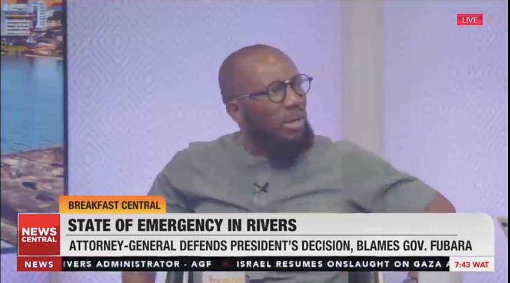 Human rights lawyer Inibehe Effiong (News Central TV)