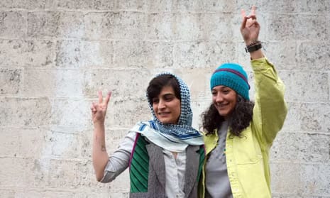 Journalists_Elaheh Mohammadi and Niloufar Hamedi (News Central TV)