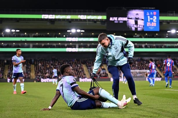 Arsenal's Saka Out for Extended Period with Hamstring Injury
