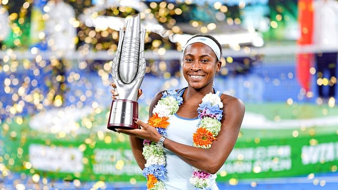 Gauff Defeats Pegula to Win Wuhan Title