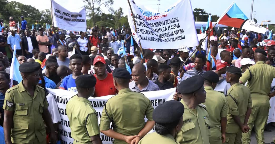 Protests Erupt During Tanzania Election