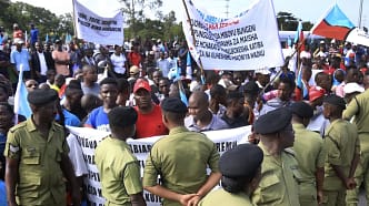 Protests Erupt During Tanzania Election